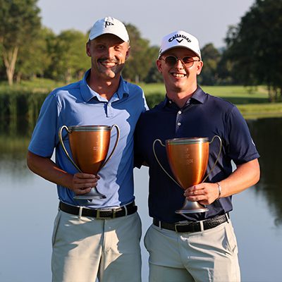 Foelbaek and Badura Birdie the Last to Capture Team Championship 1
