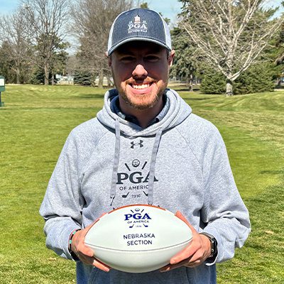 Zac Morley, PGA of Jim Ager GC Named March Wilson Sporting Goods Game Ball Recipient 1
