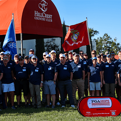 Team Marines Make History with First-Ever PGA HOPE Cup Victory